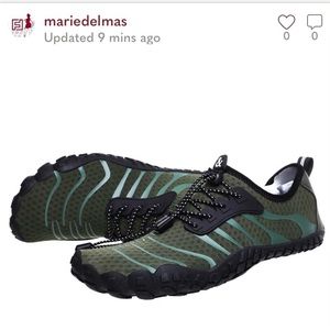 NWT Unisex Green  Shoes Aqua Barefoot Athletic Sport Shoes with High Quality